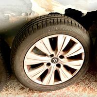 Gomme usate (>500km) estive originali citroen