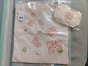 Shopper con pochette Thun