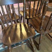 Sedie in legno di pino