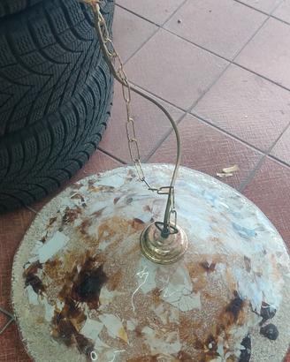 Lampadario da soffitto vintage