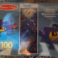 puzzle pavimento 100 pezzi Melissasa &Doug