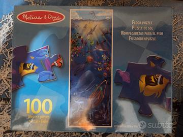 puzzle pavimento 100 pezzi Melissasa &Doug