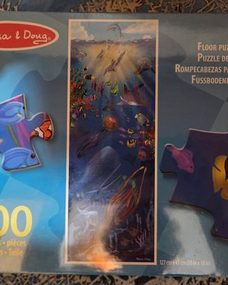 puzzle pavimento 100 pezzi Melissasa &Doug