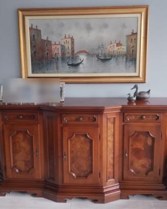 Madia/credenza classica in legno massello