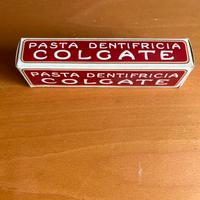 Scatoletta vintage Pasta Dentrifricia Colgate ‘50