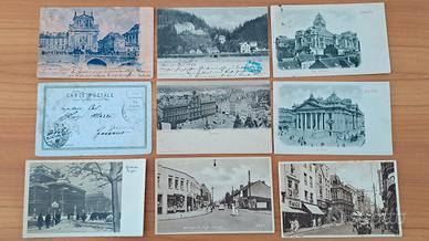 lotto 500 cartoline formato piccolo grande da 1899