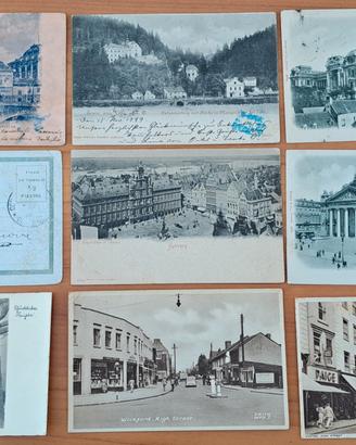 lotto 500 cartoline formato piccolo grande da 1899