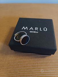 anello acciaio regolabile Marlu 