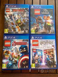 4 giochi lego per PS4