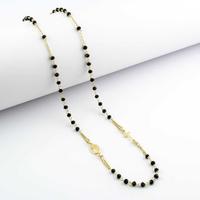 Rosario argento 925 , oro e nero