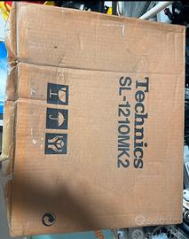 Giradischi Technics sl 1210 mk2 coppia