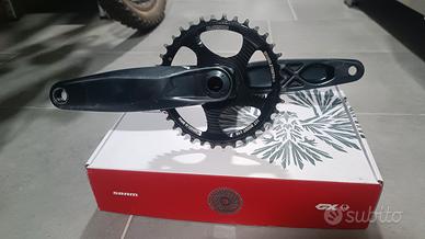 Guarnitura pedivelle GX completa di corona