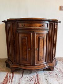 Console ingresso sagomata / Credenzina in legno