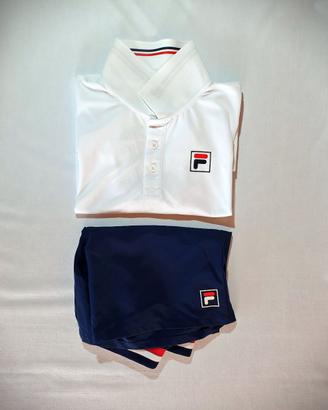 Completo tennis FILA bambino – Polo S e Shorts 14a
