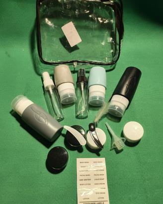 Set flaconi da viaggio