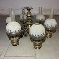 Lampadario classico, anni 80