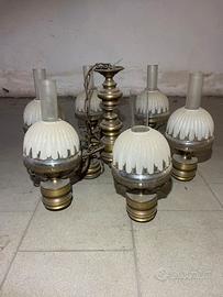 Lampadario classico, anni 80