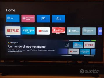 TV Led Sony bravia 43", soundbar JBL