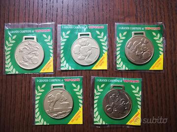 MEDAGLIE I GRANDI CAMPIONI DI TOPOLINO