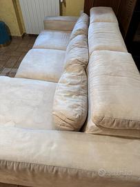 Divano poltrone e sofà 4 posti con penisola