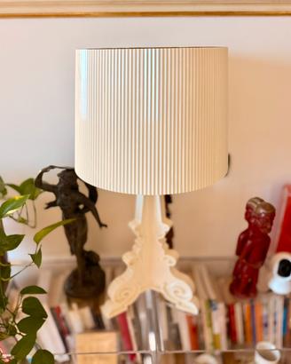 Kartell lampada Bourgie bianco e oro