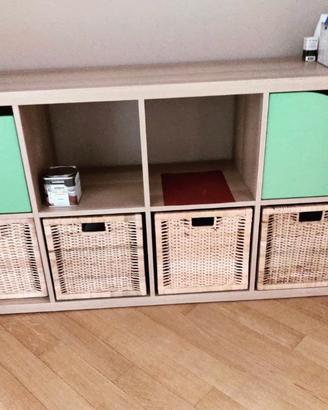 Scaffale/ libreria/mobile contenitore /Kallax Ikea