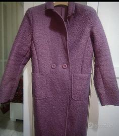 Cappotto teddy lilla