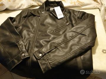 giubbotto similpelle