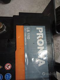 batteria 110 ampere per auto