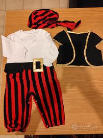costume carnevale da pirata 2 anni