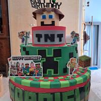 Torta Minecraft