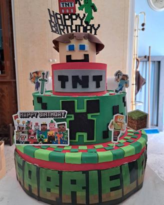 Torta Minecraft