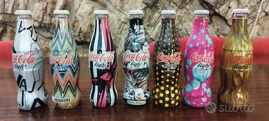 bottigliette da collezione coca-cola