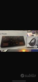 Console pioneer DJ-FLX4 con cassa Samson 200watt