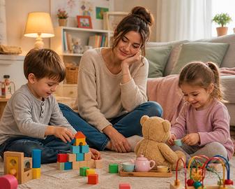 Ragazza per baby sitter