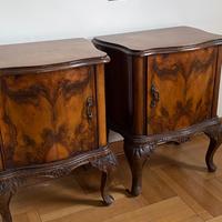 comodini stile chippendale, anni 50