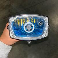 Faro moto angel eye blu