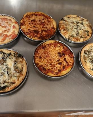 Pizzaiolo pizza taglio e tegamino 