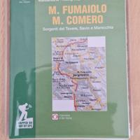 Cartina escursione monte Fumaiolo e monte Comero