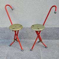 Coppia di sgabelli Ulisse 