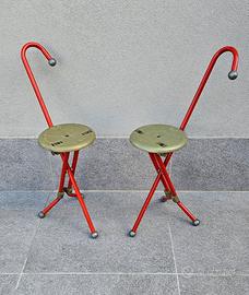 Coppia di sgabelli Ulisse 