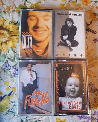Lotto Musicassette anni 90 