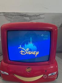 TV CTR 13” Cars Lightning McQueen Vintage Funziona