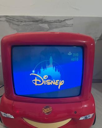 TV CTR 13” Cars Lightning McQueen Vintage Funziona