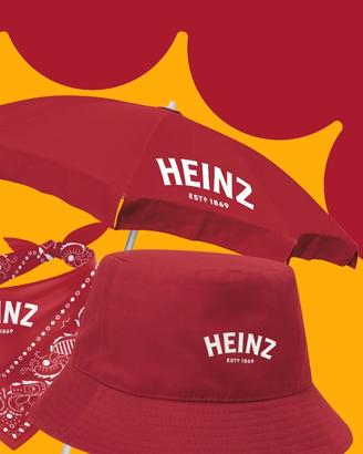 Ombrellone Heinz Extra Large con piantana🆕