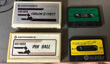 4 pezzi x Commodore vic 20