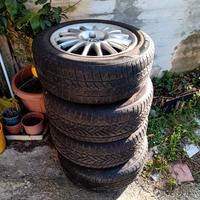 gomme termiche più cerchi in lega  205/55/R16