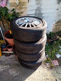 gomme termiche più cerchi in lega  205/55/R16