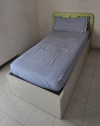 letto singolo contenitore "Mistral"