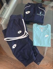 Set LOTTO tennis o temp libero bambina 4 pezzi